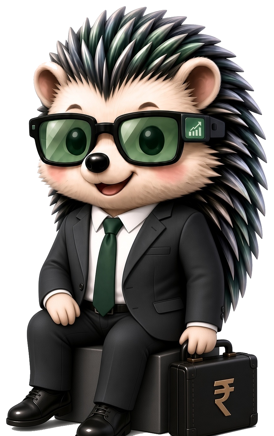 Quill, the Hedgehog Way of Finance mascot